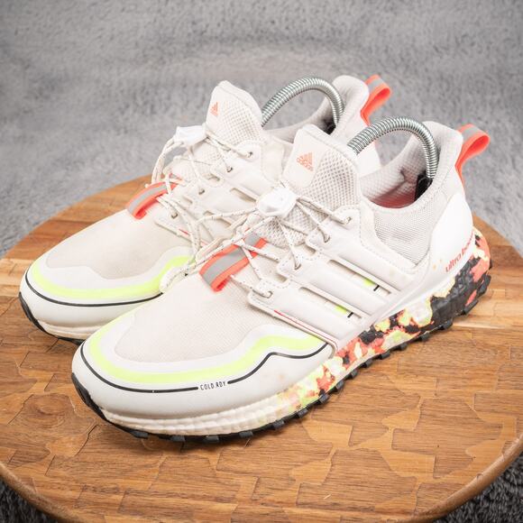 adidas UltraBoost Winter.Rdy Women's Sz 8.5 M Running Shoes White Lime FV7017 - Picture 3 of 9